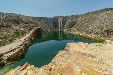 lake in the city of Sao Tome das Letras, State of Minas Gerais, Brazil