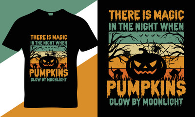 Halloween quote t-shirt design template vector, typography t-shirt design