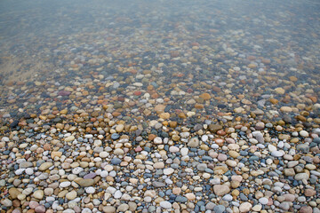 Lake Huron Rocky Beach in Sarnia Ontario