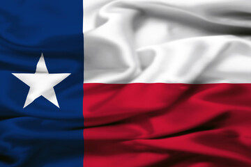 Obraz premium Bandiera dello stato del Texas