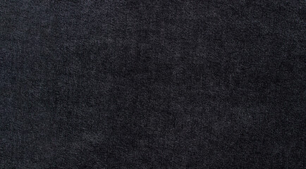 Fototapeta na wymiar Dark denim texture as background for your image. Modern high quality material for clothes.