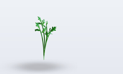 3d Vegetable Celery rendering left view