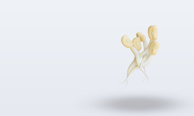 3d Vegetable Bean sprouts rendering right view