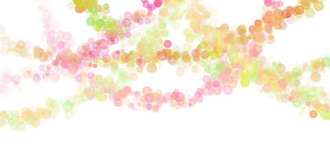 abstract colorful isolate on trasparent background