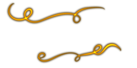 background with yellow lines element isolate on trasparent background