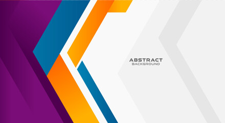 Colorful modern banner background vector image