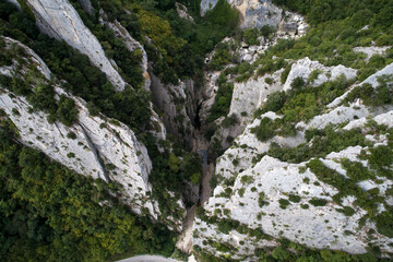 Pennadomo Canyon in Abruzzo Italy