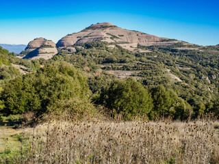Fototapeta na wymiar Montcau peak (Catalonia, Spain)