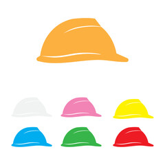 Safety helmet icon logo free
