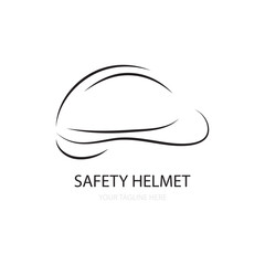 Safety helmet icon logo free