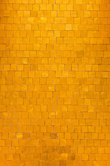 Golden Mosaic Tiles