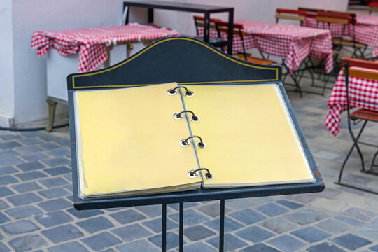 Restaurant Menu Copy Space