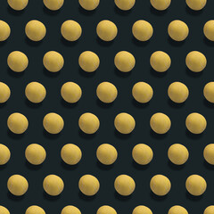 Pattern with melon on black background. Top view. Pop art design, creative summer food concept.