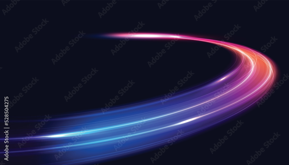 Poster modern abstract high-speed motion effect. futuristic dynamic motion technology. motion pattern for b