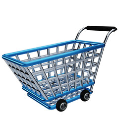 3D Rendering of Shoping Cart