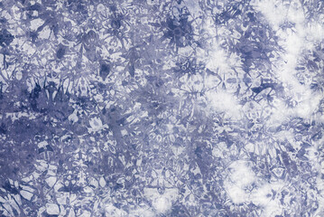 tie dye pattern hand dyed on cotton fabric abstract background.