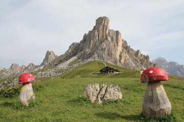 Dolomiti, Italia, Passo Giau