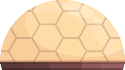 Obraz premium Planet base icon cartoon vector. Future mars. Rover station