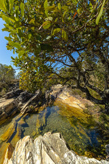 lake in the city of Sao Tome das Letras, State of Minas Gerais, Brazil