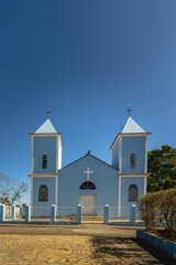 church in the city of Sao Tome das Letras, State of Minas Gerais, Brazil