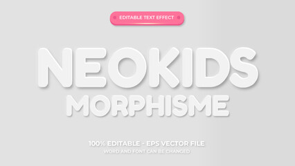 neokids editable text style