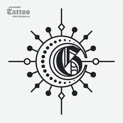 Alphabet G Tattoo Logo