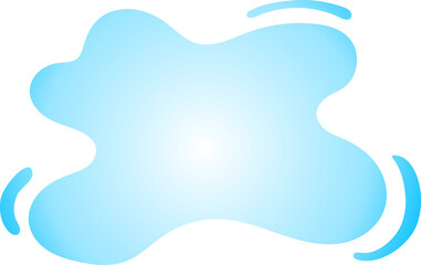 water splash, transparent water splashing shape, aqua drop