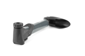 Hand pump for bicycle isolated on white background