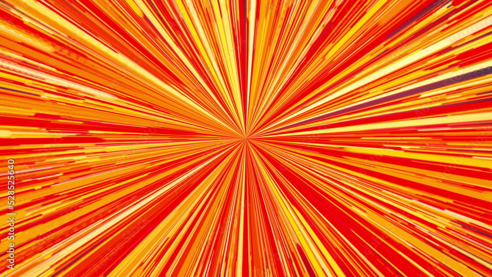 Poster zoom. computer generated 3d render