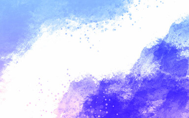 Obraz premium a soft brush painted blue watercolor wash splash , invitation card ,background ,template ,birthday card ,banner, wallpaper collection.