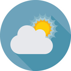 Sunny Day Vector Icon