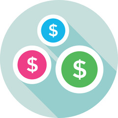 A filled style icon of vine symbol tattoo