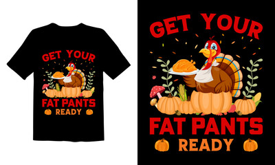 Thanksgiving T Shirt Design