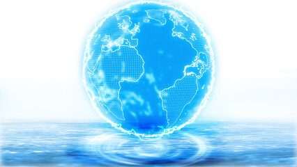 海と地球_ECO_SDGs_環境_イメージ	