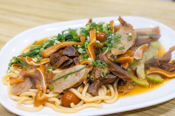 Taiwanese cuisine soy sauce braised food