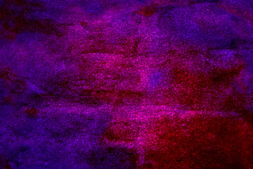 Dark blue purple red abstract background for design. Painted rough paper. Bright. Magenta fuchsia. Smudge, stain, blot.