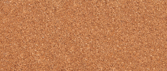Brown color cork board textured banner.