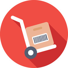 Trolley Vector Icon