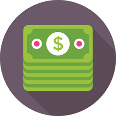 Banknotes Vector Icon