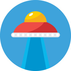 UFO Vector Icon 