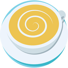 Hot Tea Vector Icon 