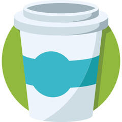 Juice Cup Vector Icon 