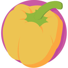 Bell Pepper Vector Icon
