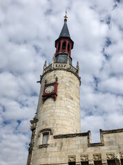 Beffroi de la tour de l'hôtel de ville de la Rochelle