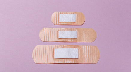 medical adhesive plasters, first aid for cuts