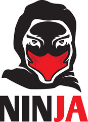 Ninja Character Logo