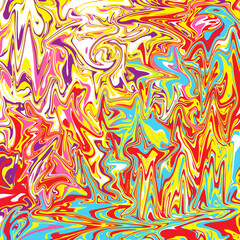Colourful abstract liquid background