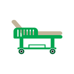 patient bed icon