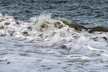 water flowing into the water