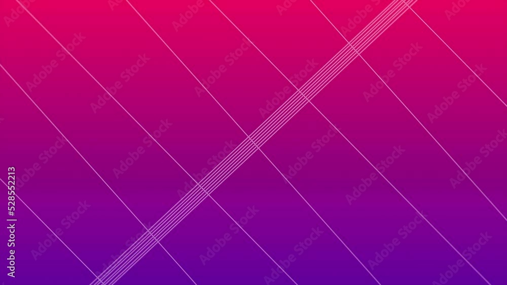 Poster white background. motion.pink patterns and triangles that spread out over the entire background in a